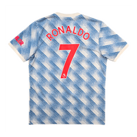 2021/22 Manchester United Away Football Shirt (M) Adidas 7 Ronaldo - Football Finery - FF303775