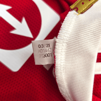 2021/22 Manchester United Home Football Shirt (2XL) Adidas 18 B.Fernandes - Football Finery - FF304303
