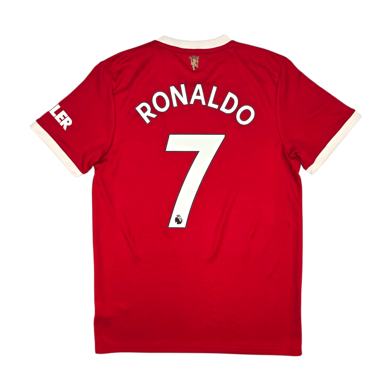 2021/22 Manchester United Home Football Shirt (M) Adidas 7 Ronaldo - Football Finery - FF302446