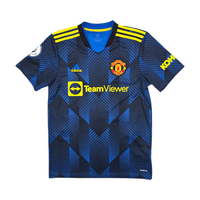 2021/22 Manchester United Third Football Shirt (M) Adidas 25 Sancho - Football Finery - FF303692