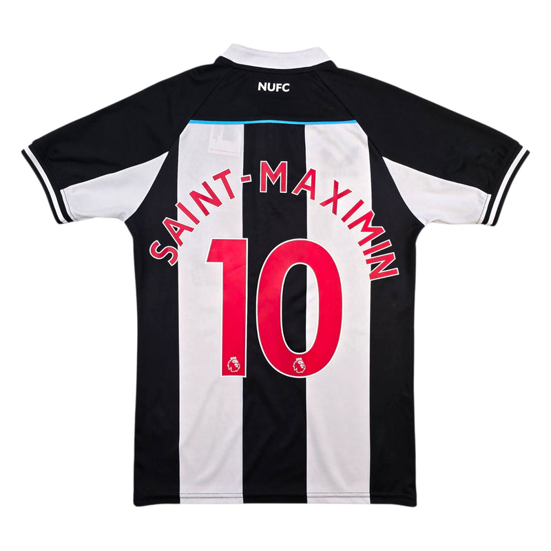 2021/22 Newcastle United Home Football Shirt (S) Castore 10 Saint-Maximin - Football Finery - FF304425