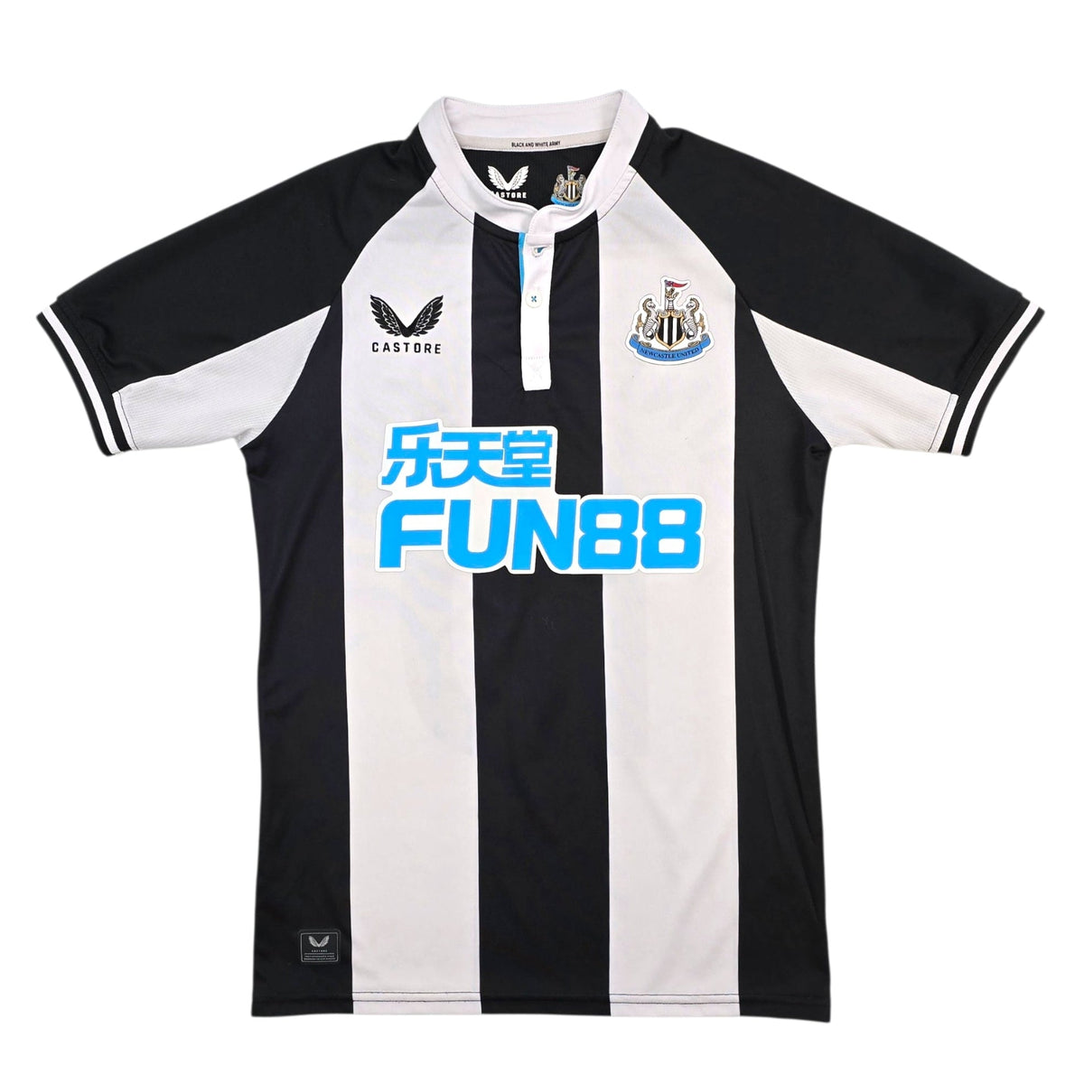 2021/22 Newcastle United Home Football Shirt (S) Castore 10 Saint-Maximin - Football Finery - FF304425