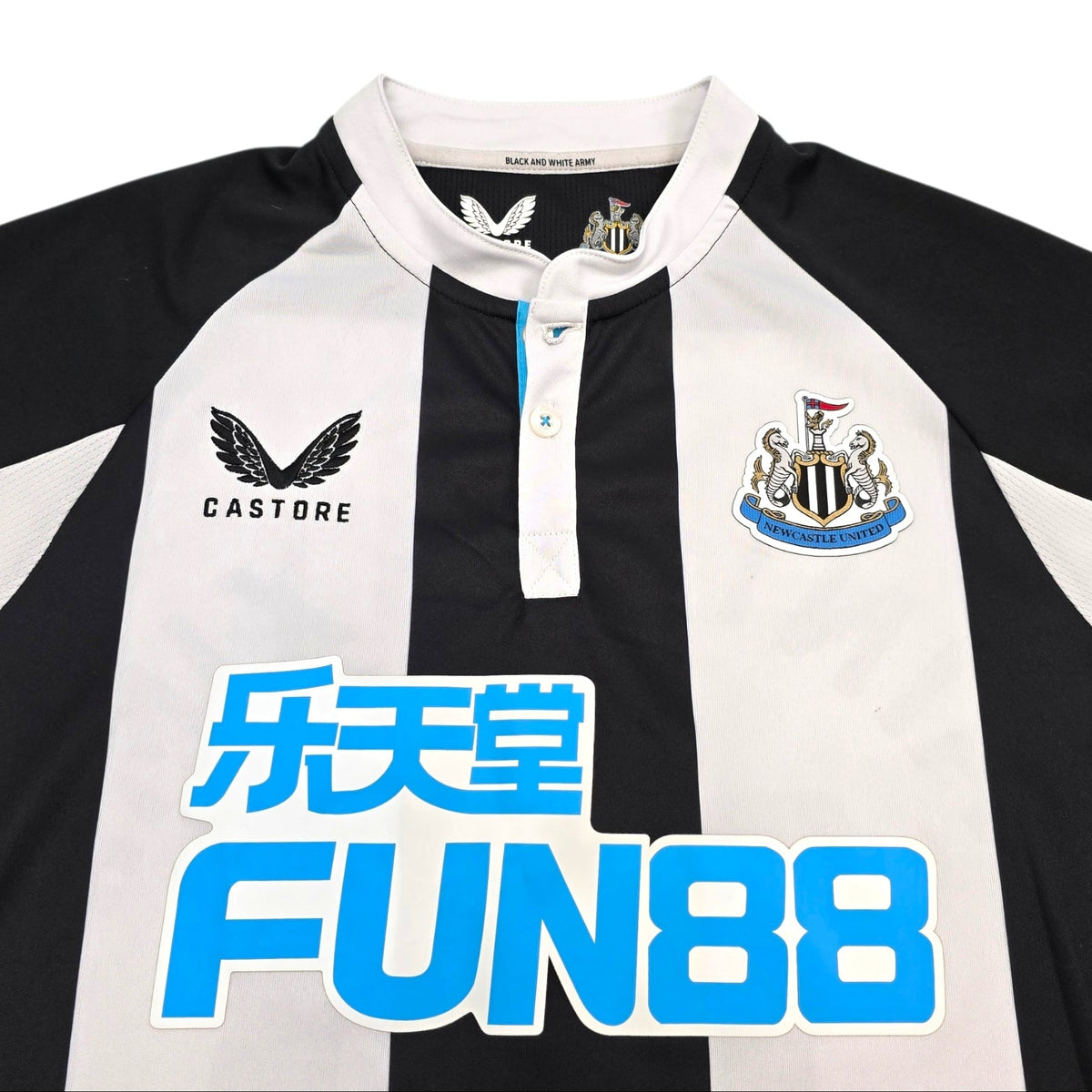 2021/22 Newcastle United Home Football Shirt (S) Castore 10 Saint-Maximin - Football Finery - FF304425
