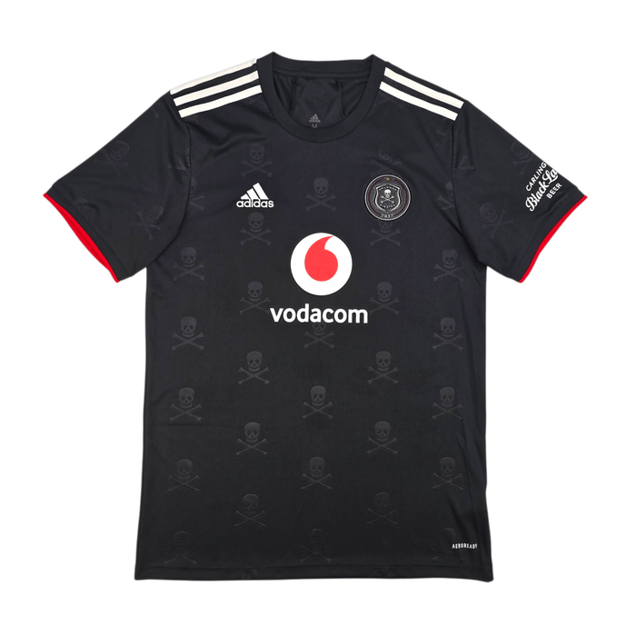 2021/22 Orlando Pirates Home Football Shirt (M) Adidas - Football Finery - FF302489