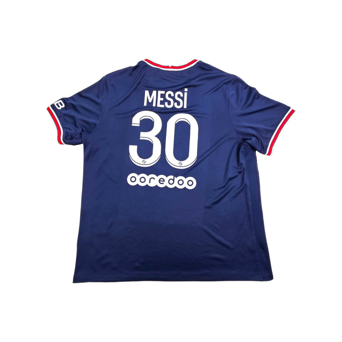 2021/22 PSG Home Football Shirt (2XL) Nike #30 Messi - Football Finery - FF203469