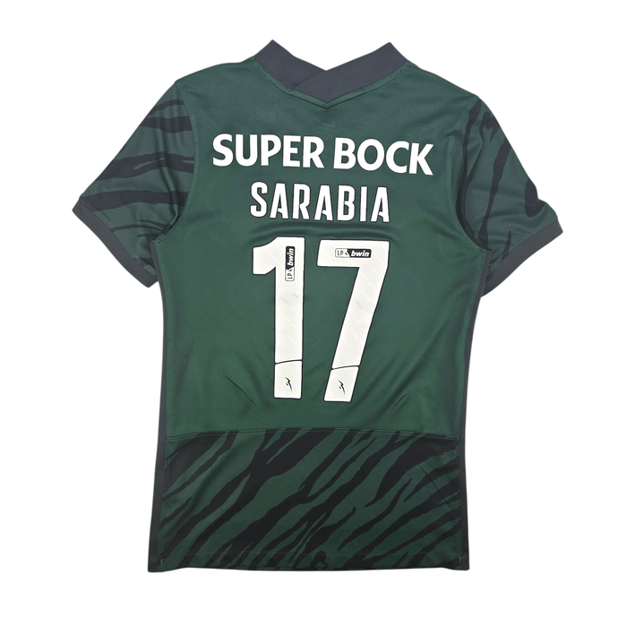2021/22 Sporting Lisbon Third Football Shirt (S) Nike 17 Sarabia - Football Finery - FF303259