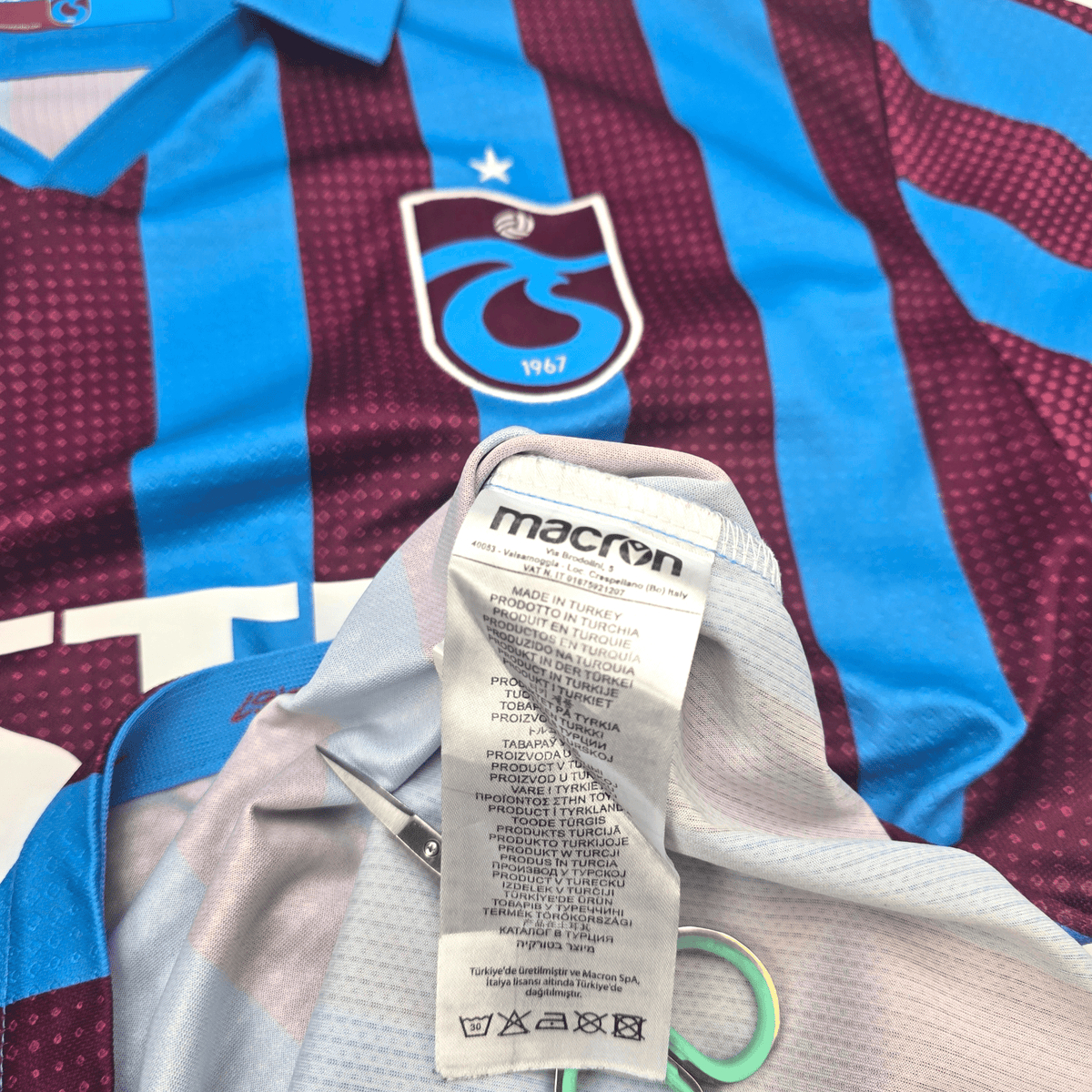 2021/22 Trabzonspor Home Football Shirt (2XL) Macron - Football Finery - FF302947