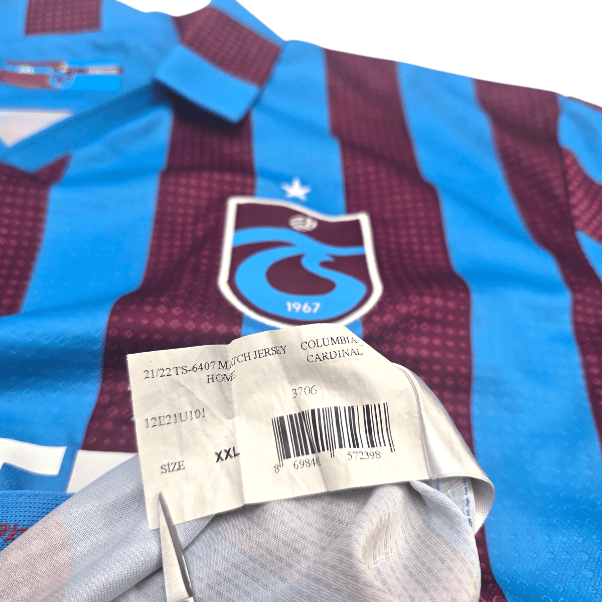 2021/22 Trabzonspor Home Football Shirt (2XL) Macron - Football Finery - FF302947