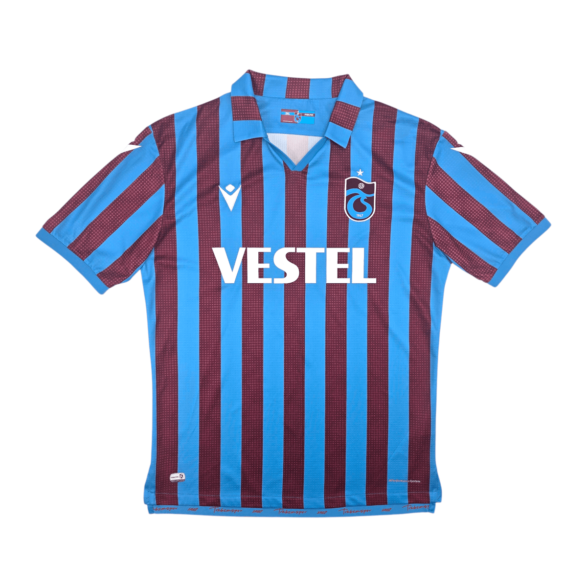 2021/22 Trabzonspor Home Football Shirt (2XL) Macron - Football Finery - FF302947