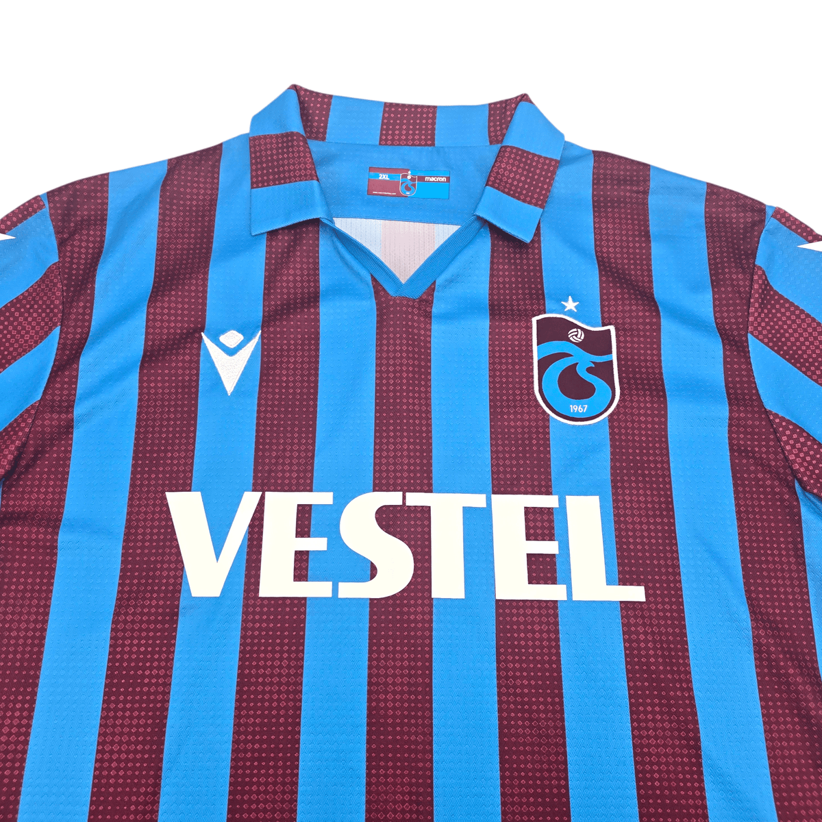 2021/22 Trabzonspor Home Football Shirt (2XL) Macron - Football Finery - FF302947
