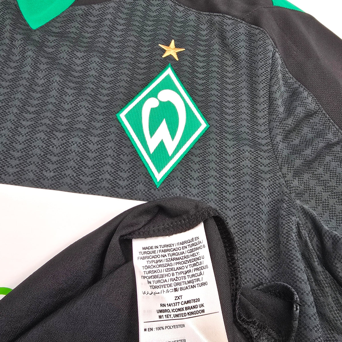 2021/22 Werder Bremen Third Football Shirt (M) Umbro (BNWTs) - Football Finery - FF306489