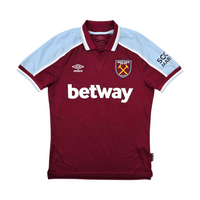 2021/22 West Ham United Home Football Shirt (S) Umbro 20 Bowen - Football Finery - FF303773