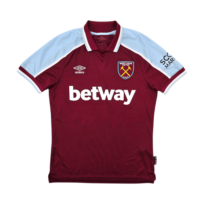 2021/22 West Ham United Home Football Shirt (S) Umbro 20 Bowen - Football Finery - FF303773