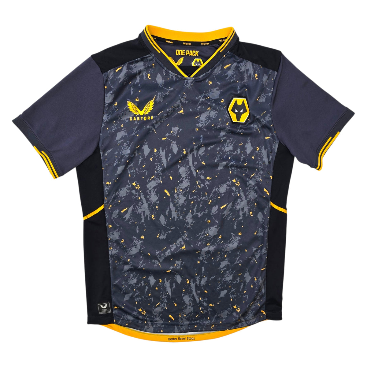 2021/22 Wolverhampton Wanderers Away Football Shirt (M) Castore - Football Finery - FF304170