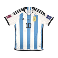 2022/23 Argentina Home Football Shirt (L) Adidas #10 Messi (BNWTs) - Football Finery - FF300136