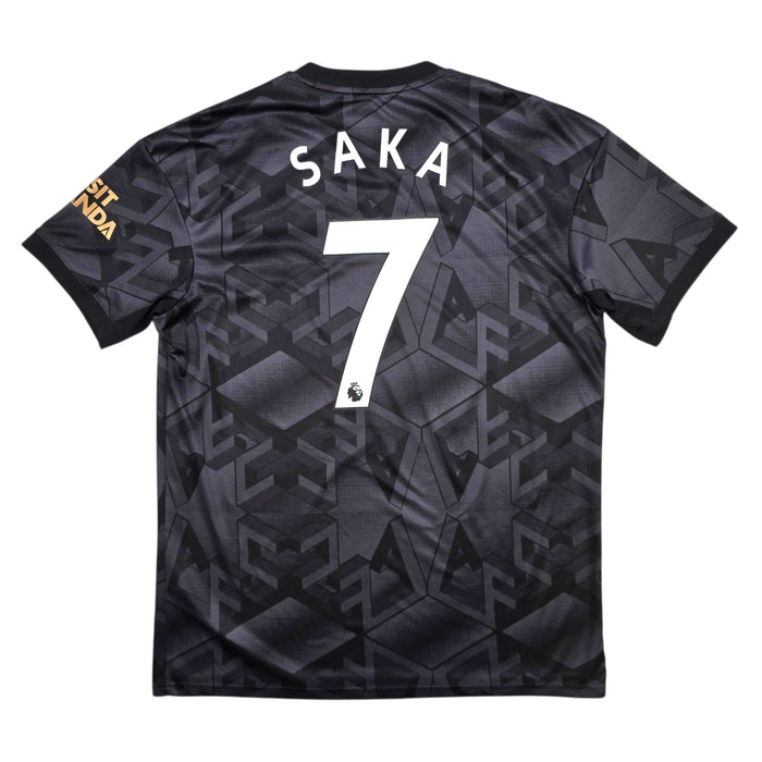 2022/23 Arsenal Away Football Shirt (L) Adidas 7 Saka - Football Finery - FF306036