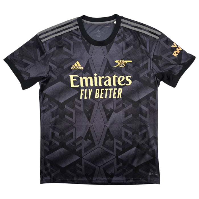 2022/23 Arsenal Away Football Shirt (L) Adidas 7 Saka - Football Finery - FF306036