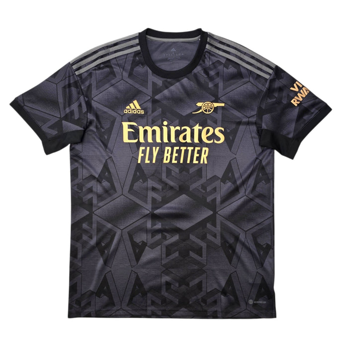 2022/23 Arsenal Away Football Shirt (L) Adidas #9 G. Jesus - Football Finery - FF307549