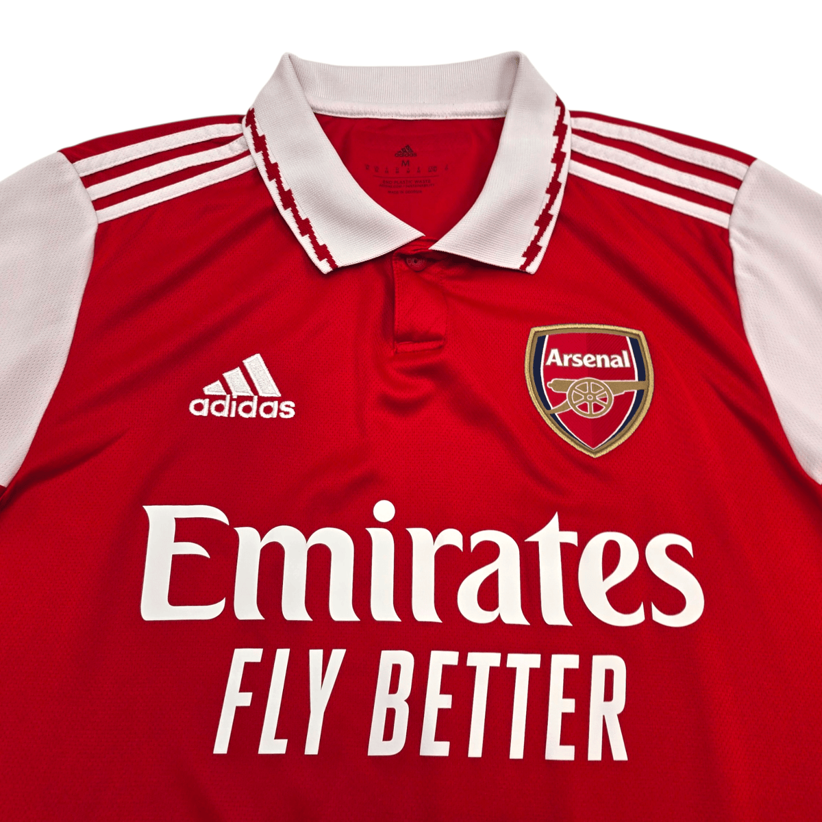 2022/23 Arsenal Home Football Shirt (M) Adidas 7 Saka - Football Finery - FF303768