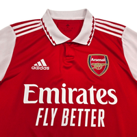 2022/23 Arsenal Home Football Shirt (M) Adidas 7 Saka - Football Finery - FF303768