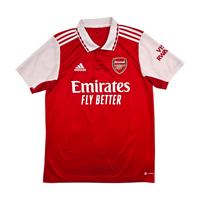 2022/23 Arsenal Home Football Shirt (M) Adidas 7 Saka - Football Finery - FF303768
