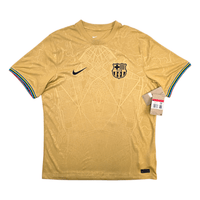 2022/23 Barcelona Away Football Shirt (L) Nike 41 Lamine Yamal (BNWTs) - Football Finery - FF304017