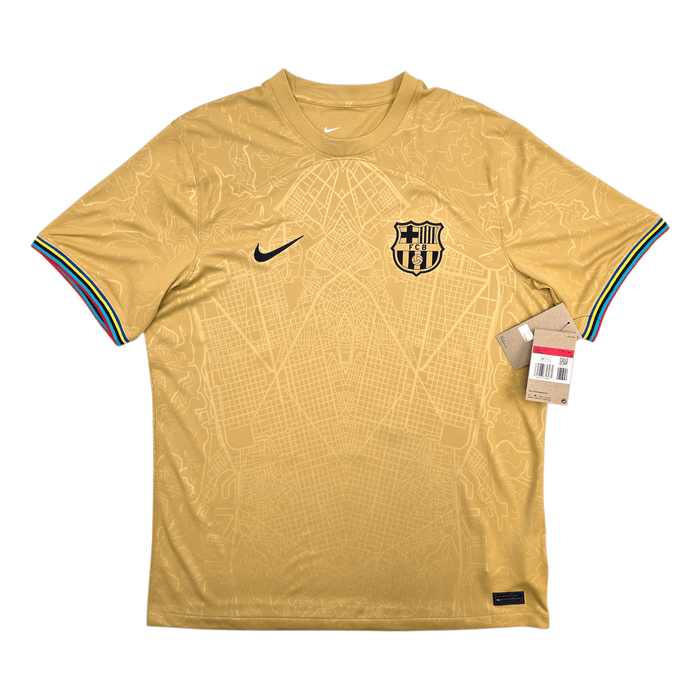 2022/23 Barcelona Away Football Shirt (L) Nike 41 Lamine Yamal (BNWTs) - Football Finery - FF304017