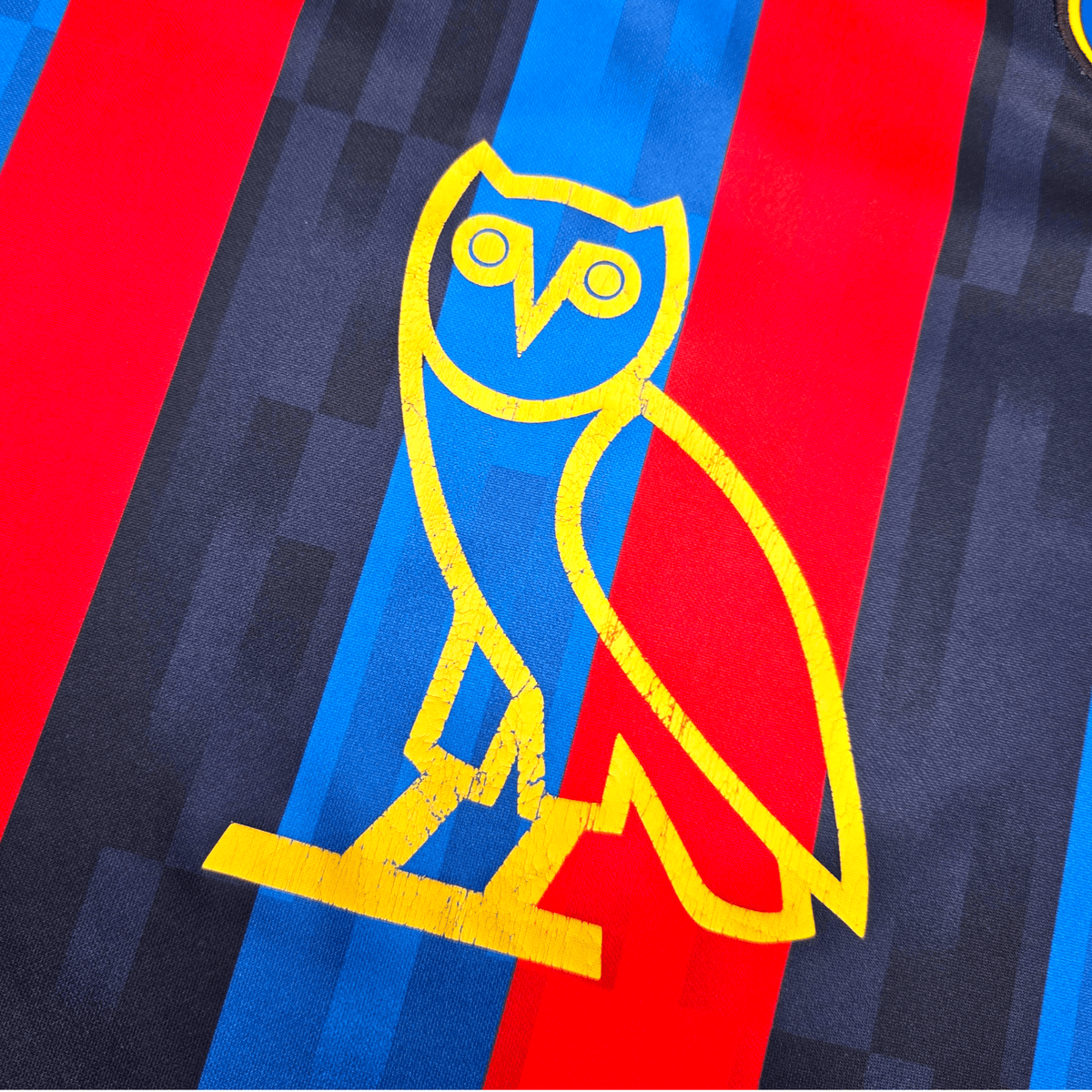 2022/23 Barcelona Home Football Shirt (M) Nike 7 O.Dembele (OVO Drake) - Football Finery - FF303741