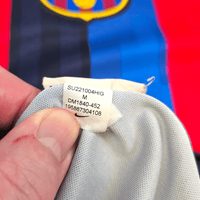 2022/23 Barcelona Home Football Shirt (M) Nike 7 O.Dembele (OVO Drake) - Football Finery - FF303741