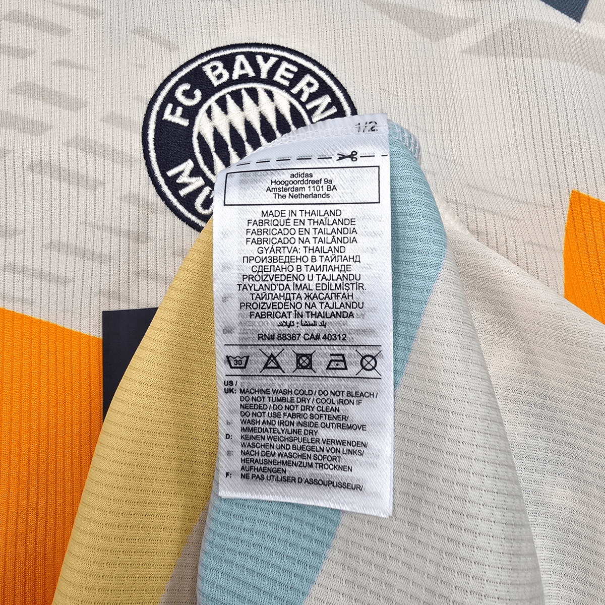 2022/23 Bayern Munich Fourth Football Shirt (L) Adidas #42 Musiala (BNWTs) - Football Finery - FF300139