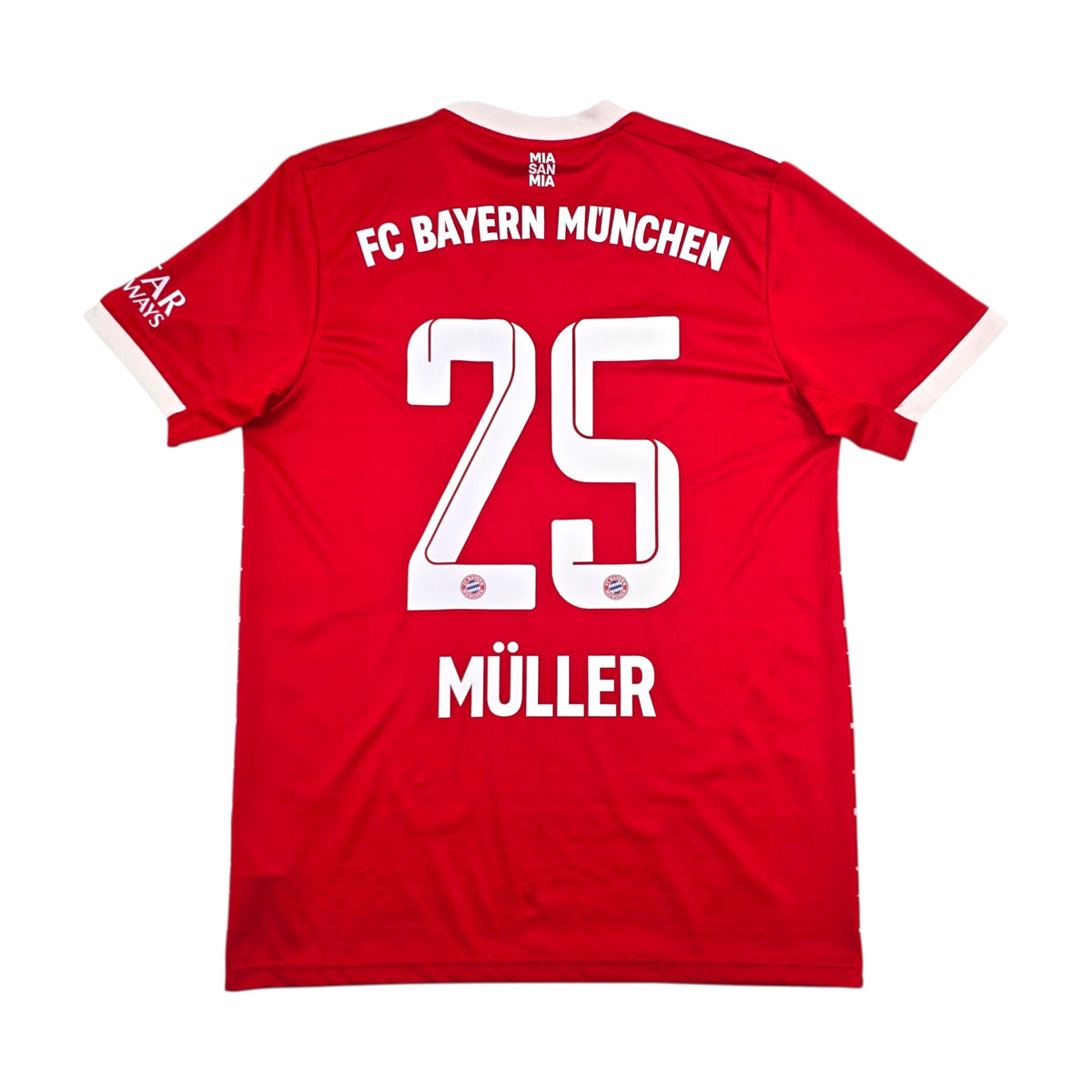 2022/23 Bayern Munich Home Football Shirt (M) Adidas 25 Muller - Football Finery - FF303849