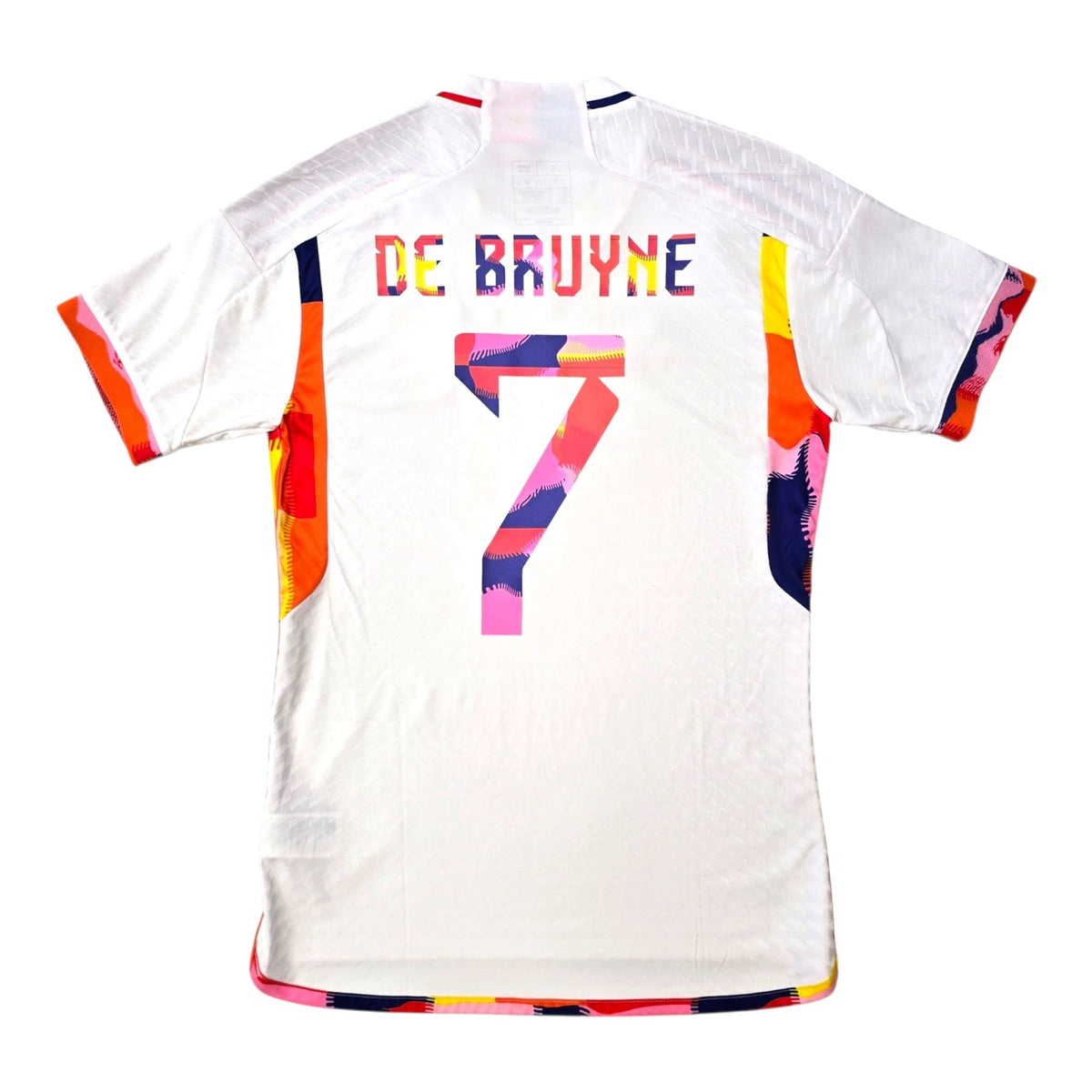 2022/23 Belgium Away Football Shirt (S) Adidas #7 De Bruyne (Player Version) - Football Finery - FF306740