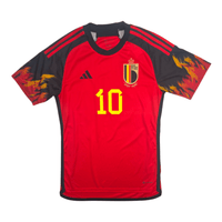 2022/23 Belgium Home Football Shirt (S) Adidas 10 E.Hazard (BNWTs) - Football Finery - FF303270