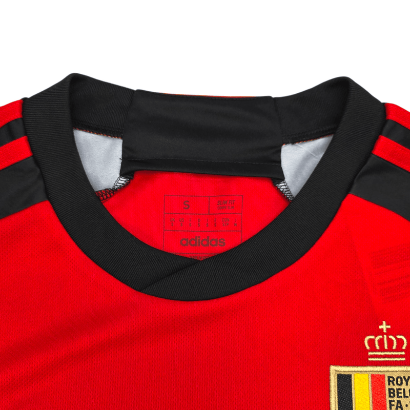 2022/23 Belgium Home Football Shirt (S) Adidas 7 De Bruyne - Football Finery - FF302230