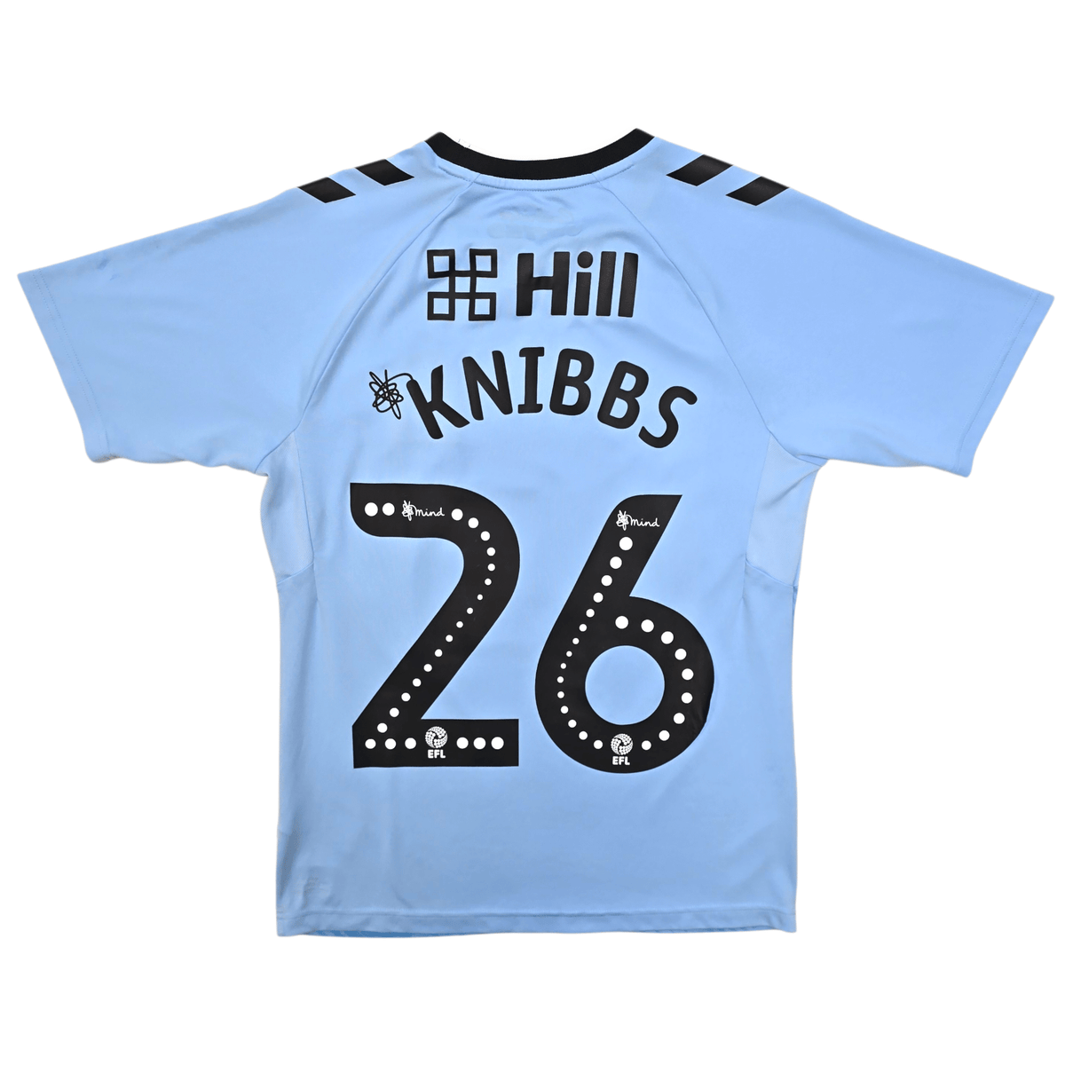 2022/23 Cambridge United Away Football Shirt (S) Hummel 26 Knibbs - Football Finery - FF303952