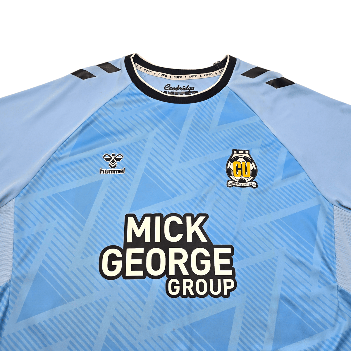 2022/23 Cambridge United Away Football Shirt (XL) Hummel 9 Ironside - Football Finery - FF302593