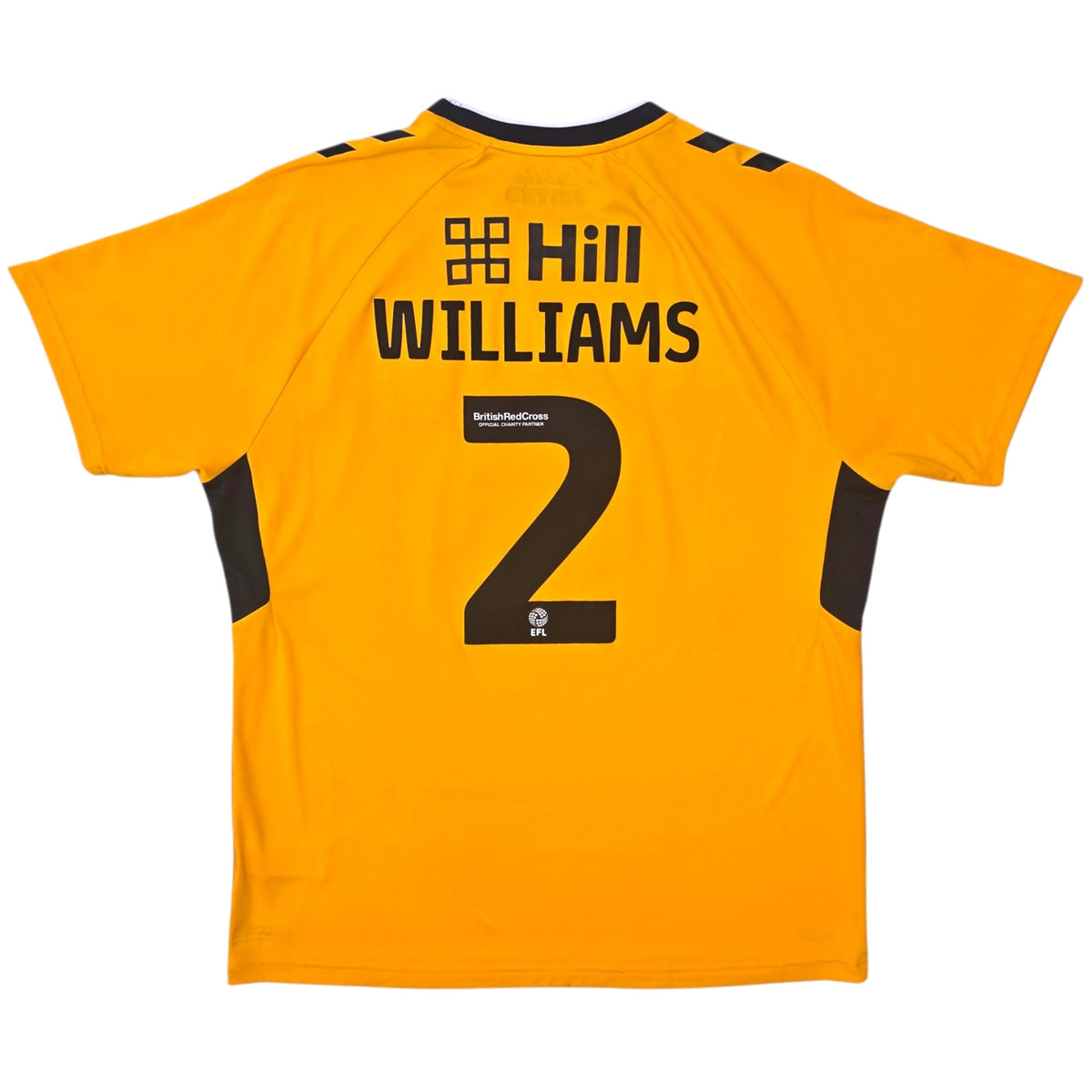 2022/23 Cambridge United Home Football Shirt (2XL) Hummel 2 Williams - Football Finery - FF306269