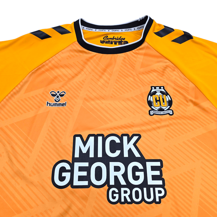 2022/23 Cambridge United Home Football Shirt (2XL) Hummel - Football Finery - FF303959