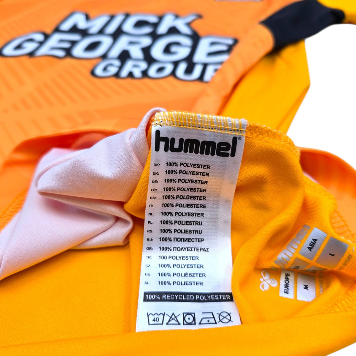 2022/23 Cambridge United Home Football Shirt (M) Hummel #11 Dunk - Football Finery - FF307787