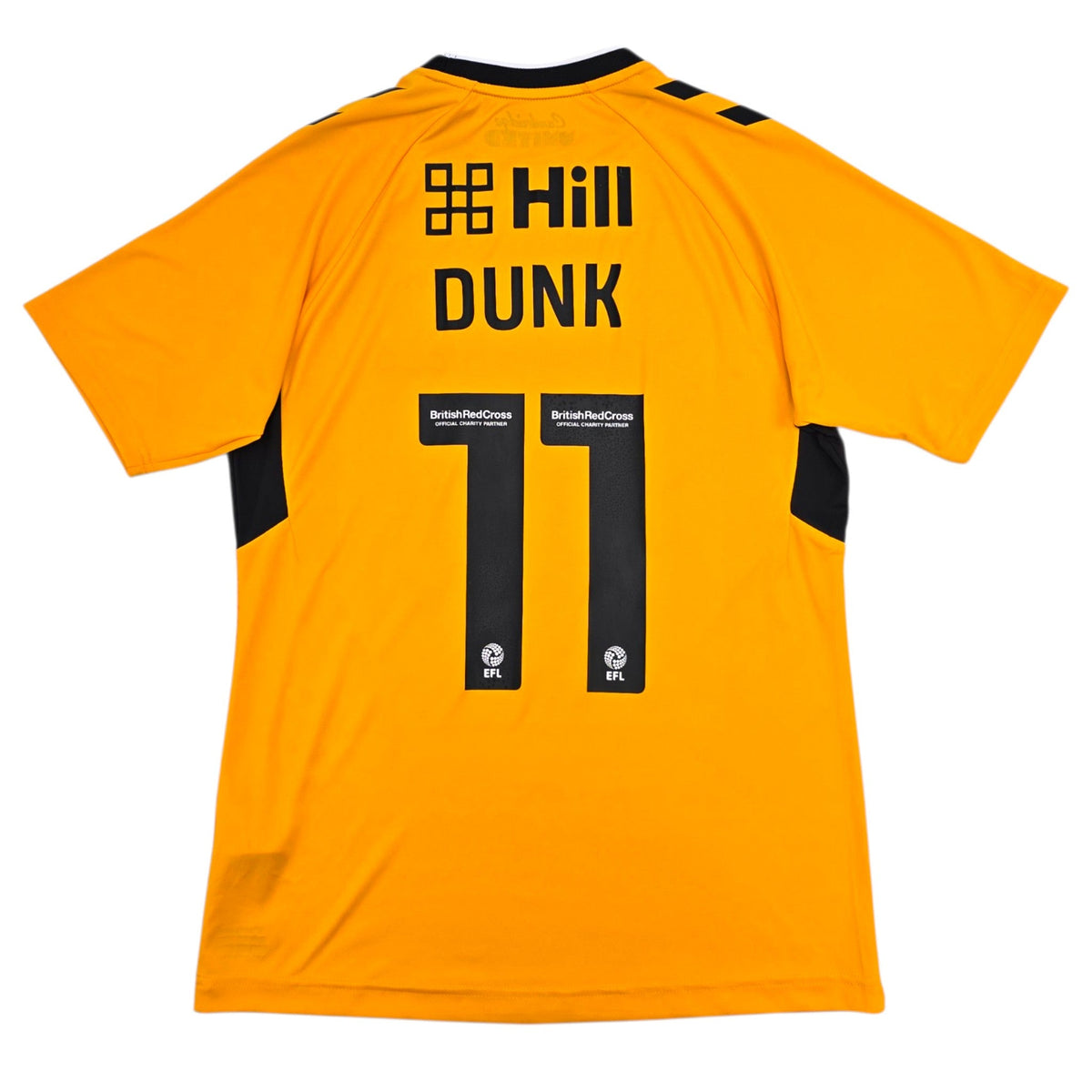 2022/23 Cambridge United Home Football Shirt (M) Hummel #11 Dunk - Football Finery - FF307787