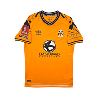 2022/23 Cambridge United Home Football Shirt (M) Umbro 24 Cousins (Matchworn / FA Cup) - Football Finery - FF303754