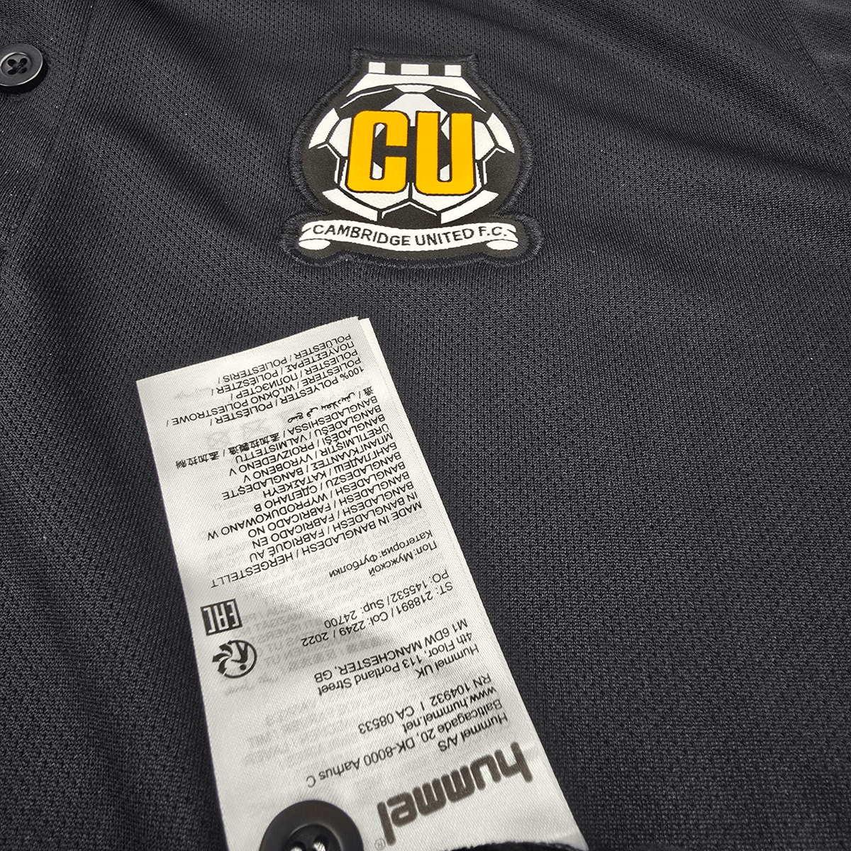 2022/23 Cambridge United Training Top (M) Hummel (BNWTs) - Football Finery - FF303161