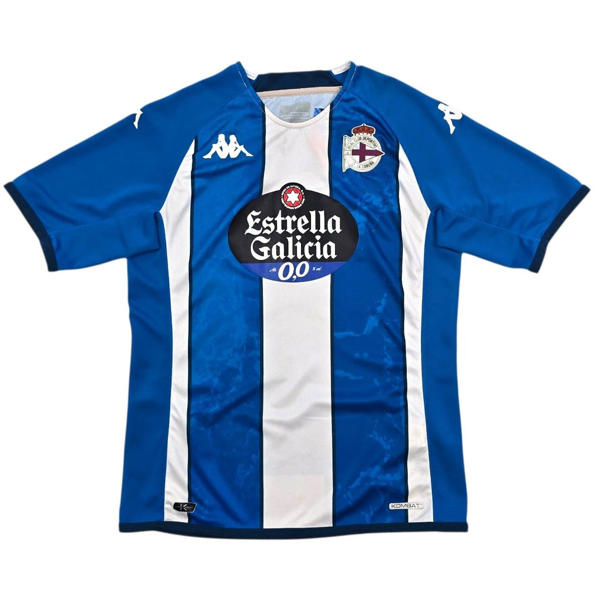 2022/23 Deportivo La Coruna Home Football Shirt (M) Kappa 4 Alex.B - Football Finery - FF301663