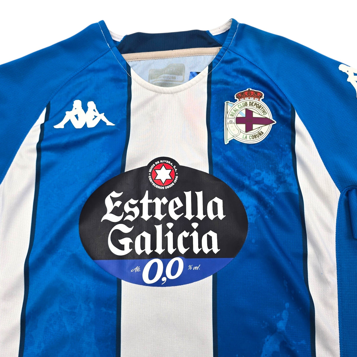 2022/23 Deportivo La Coruna Home Football Shirt (M) Kappa 4 Alex.B - Football Finery - FF301663