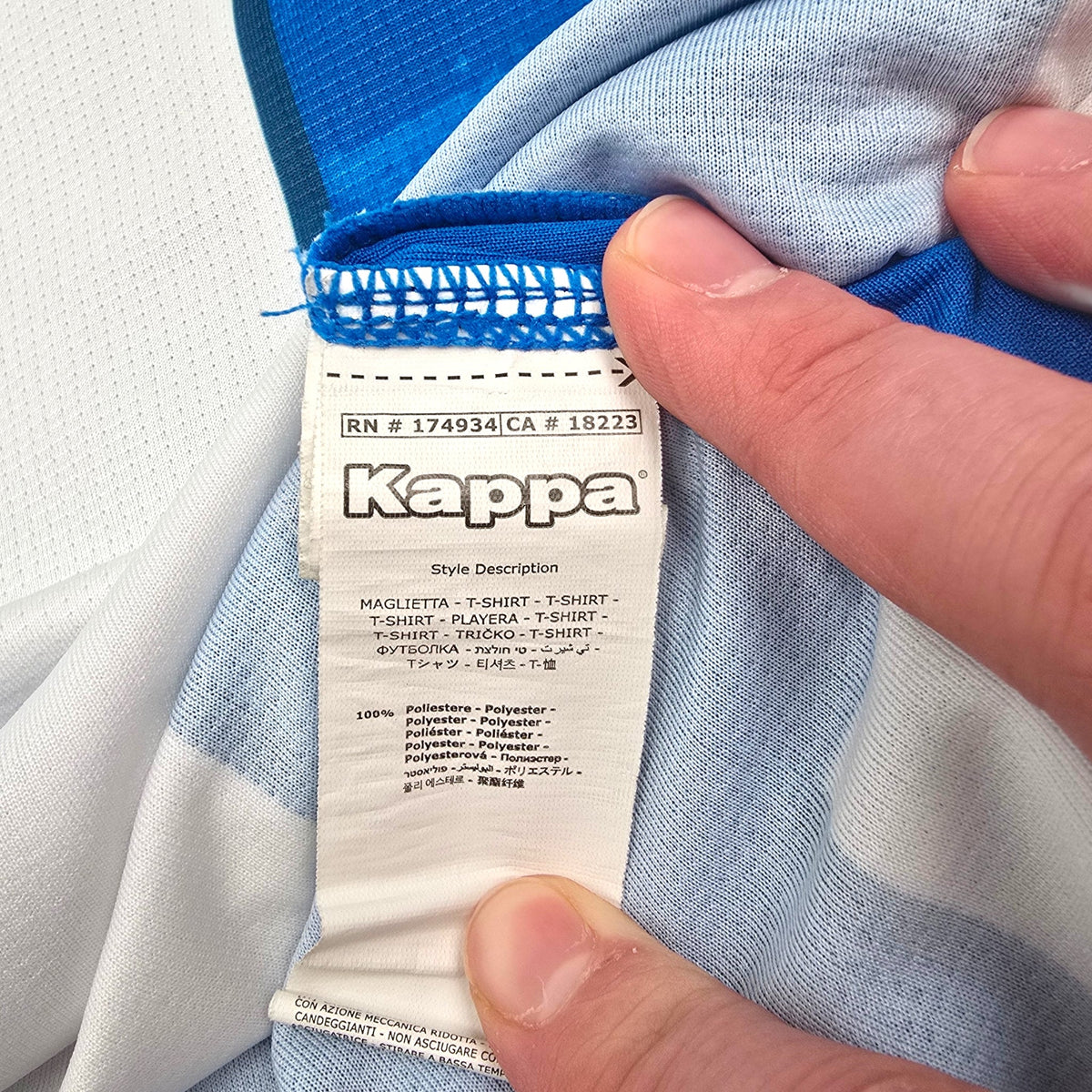 2022/23 Deportivo La Coruna Home Football Shirt (M) Kappa 4 Alex.B - Football Finery - FF301663