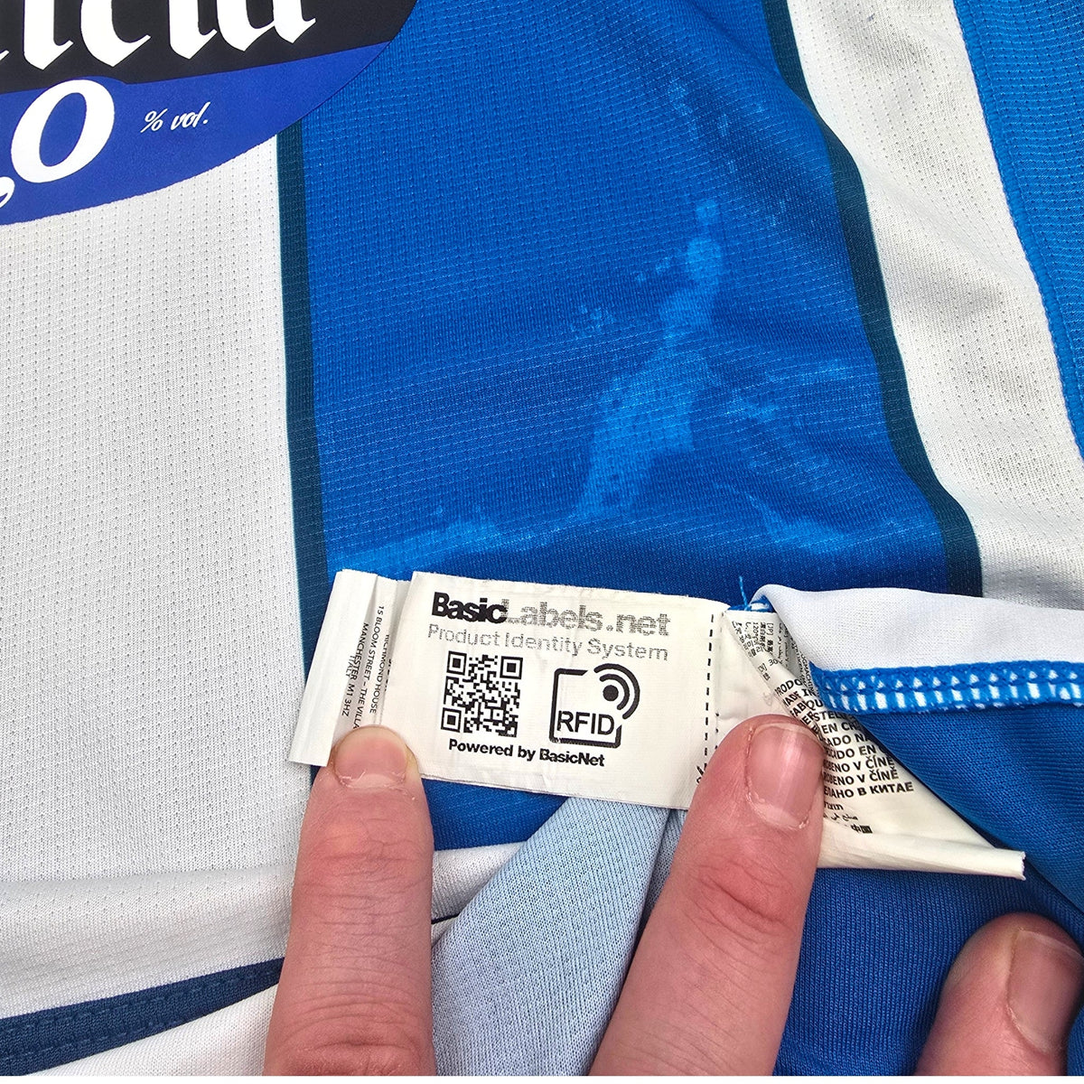 2022/23 Deportivo La Coruna Home Football Shirt (M) Kappa 4 Alex.B - Football Finery - FF301663