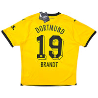 2022/23 Dortmund Home Football Shirt (XL) Puma 19 Brandt (BNWTs) - Football Finery - FF304019
