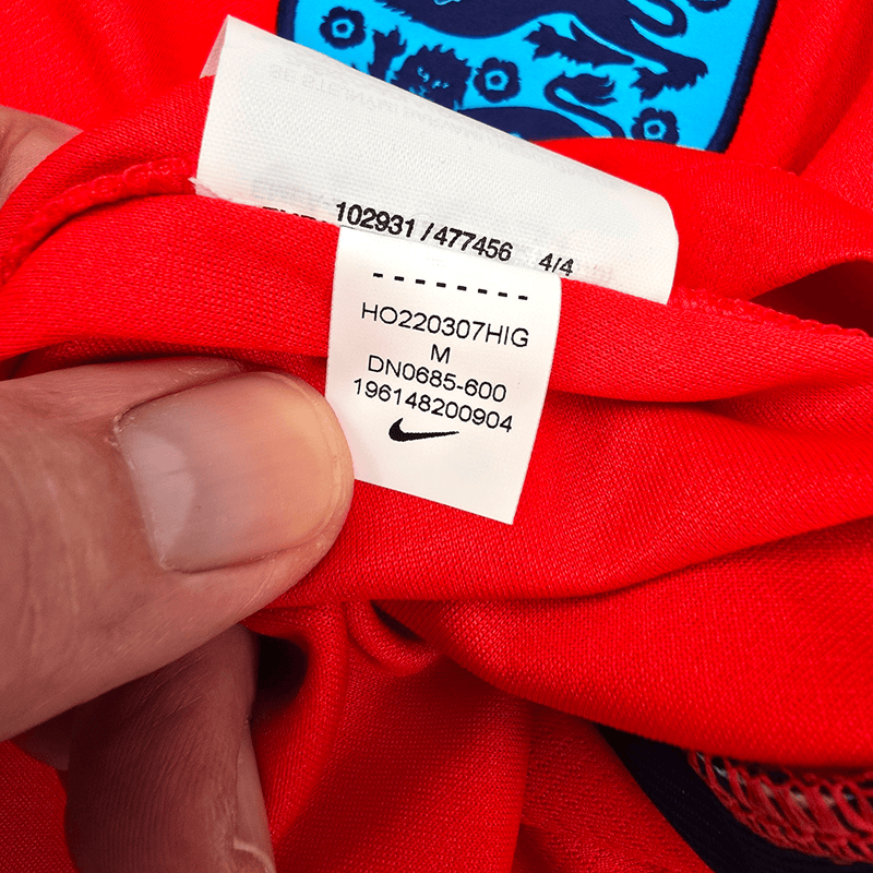 2022/23 England Away Football Shirt (M) Nike 4 Rice (BNWTs) - Football Finery - FF301425