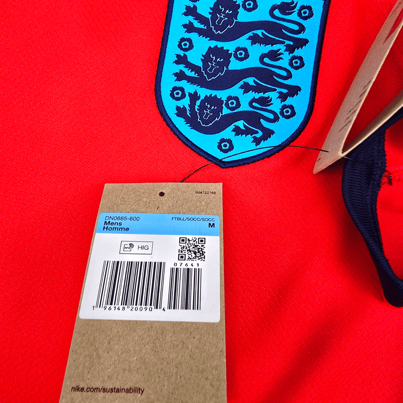 2022/23 England Away Football Shirt (M) Nike 4 Rice (BNWTs) - Football Finery - FF301425