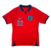 2022/23 England Away Football Shirt (S) Nike 22 Bellingham - Football Finery - FF301821